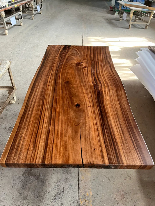 DT055 Custom Walnut Epoxy Table handcrafted epoxy wood table