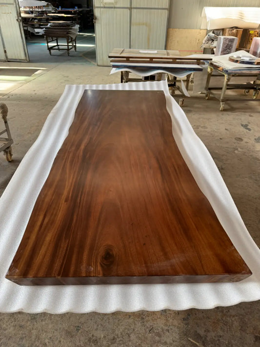 CT031 Custom Walnut Epoxy Table handcrafted epoxy wood table for meeting spaces